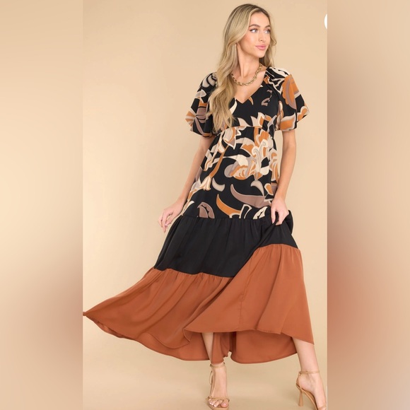 Entro Confidence To Spare Black Maxi Dress - Picture 2 of 6